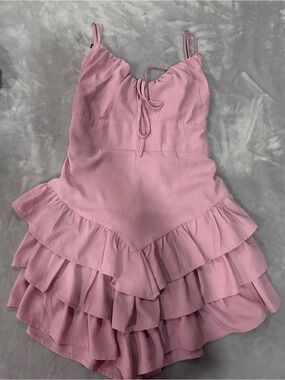 pink dresses for juniors forever 21 FOREVER 21 SATIN MINI DRESS HOT PINK